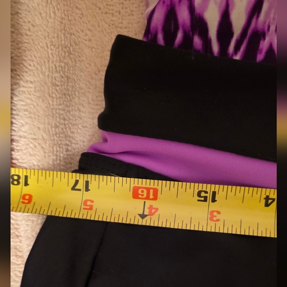 Gerry Ladies Purple & Black Tankini Set with Shorts (Size XL) - Picture 13 of 15